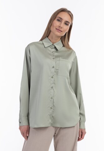 RISA Blouse in Groen: voorkant