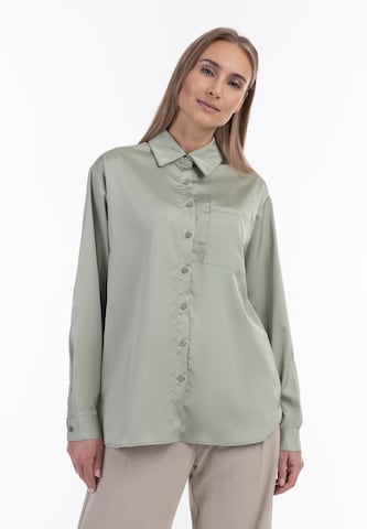 Camicia da donna di RISA in verde: frontale