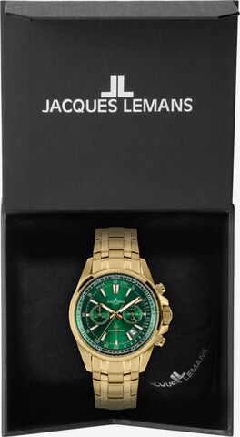 Jacques Lemans Uhr in Gold, Grün | ABOUT YOU