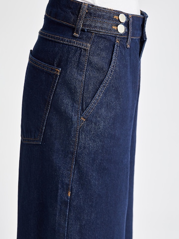 IT'S BASIC Wide leg Jeans in Blue