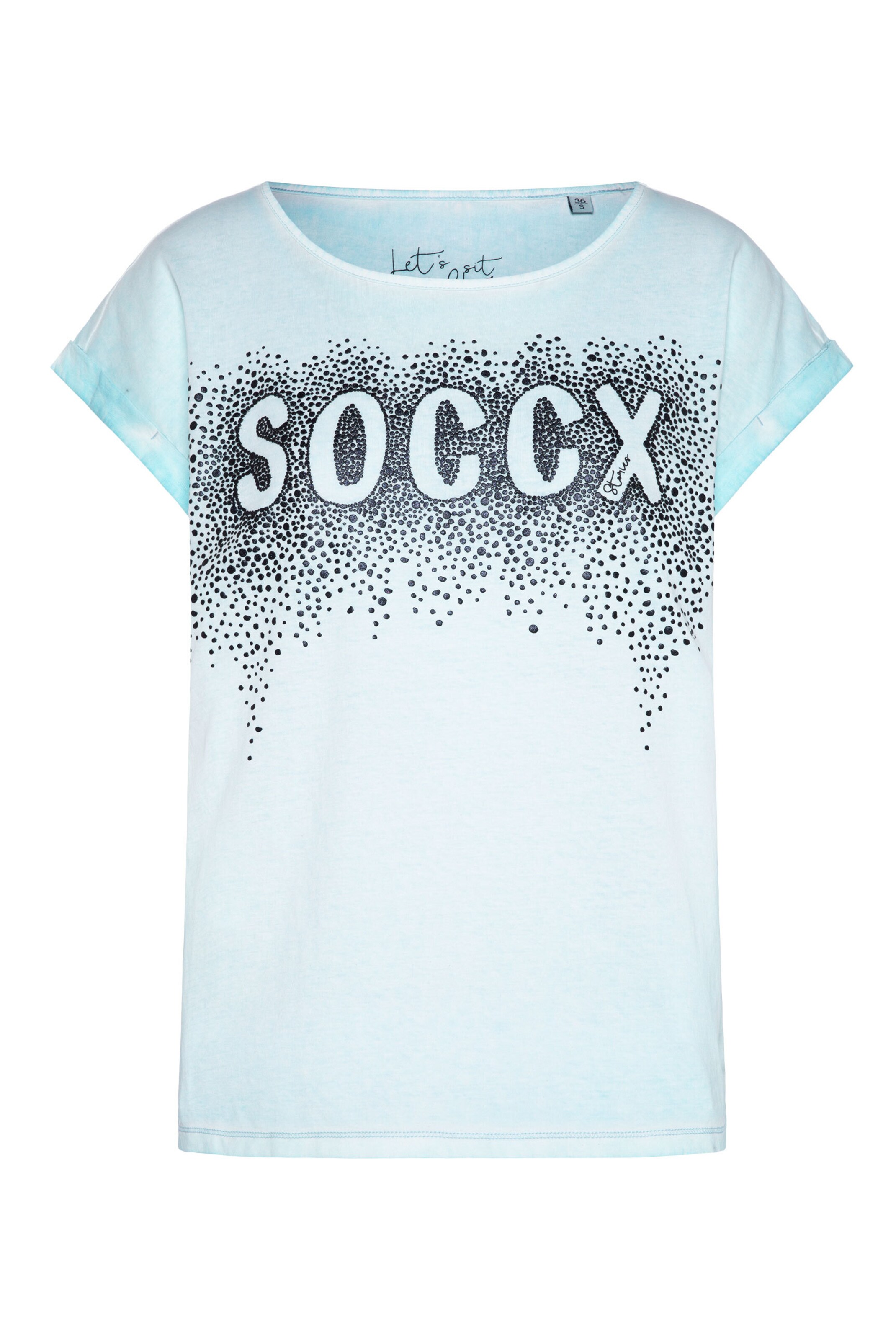 Soccx Shirt in Blue: front