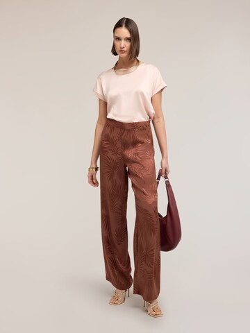 Wide Leg Pantalon MOTIVI en marron