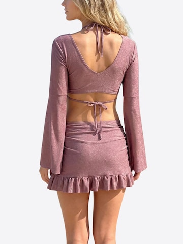 Magicshe Triangle Bikini in Purple