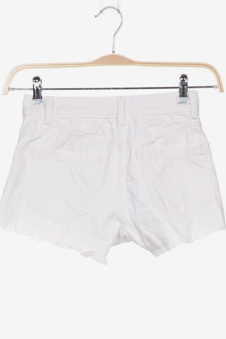 Bershka Shorts in XS in White