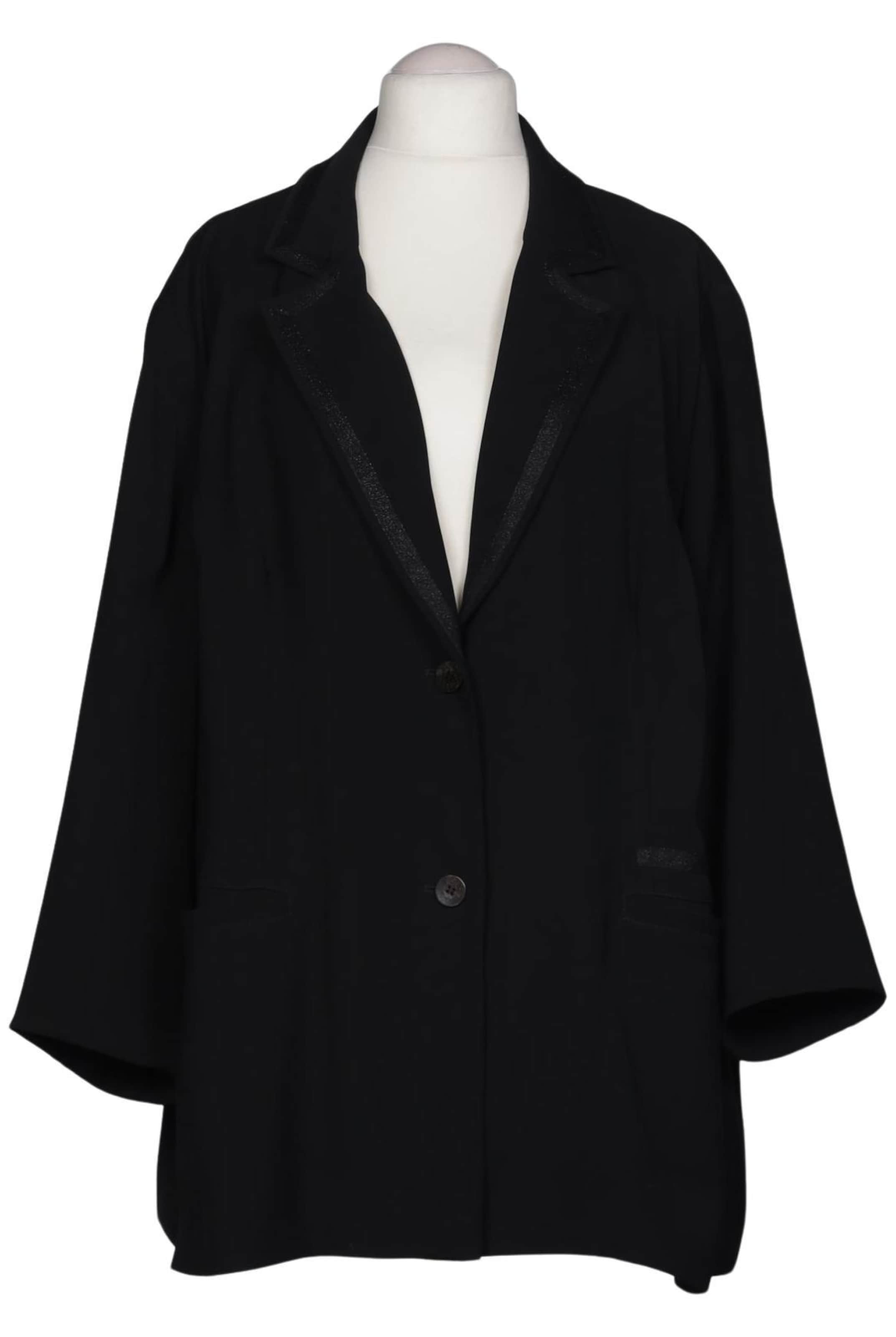KjBRAND Blazer in 8XL in Black: front