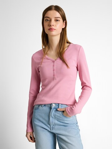 TOM TAILOR DENIM Shirt in Pink: Vorderseite