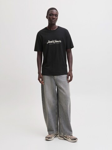 T-Shirt 'JWHMontauk' JACK & JONES en noir