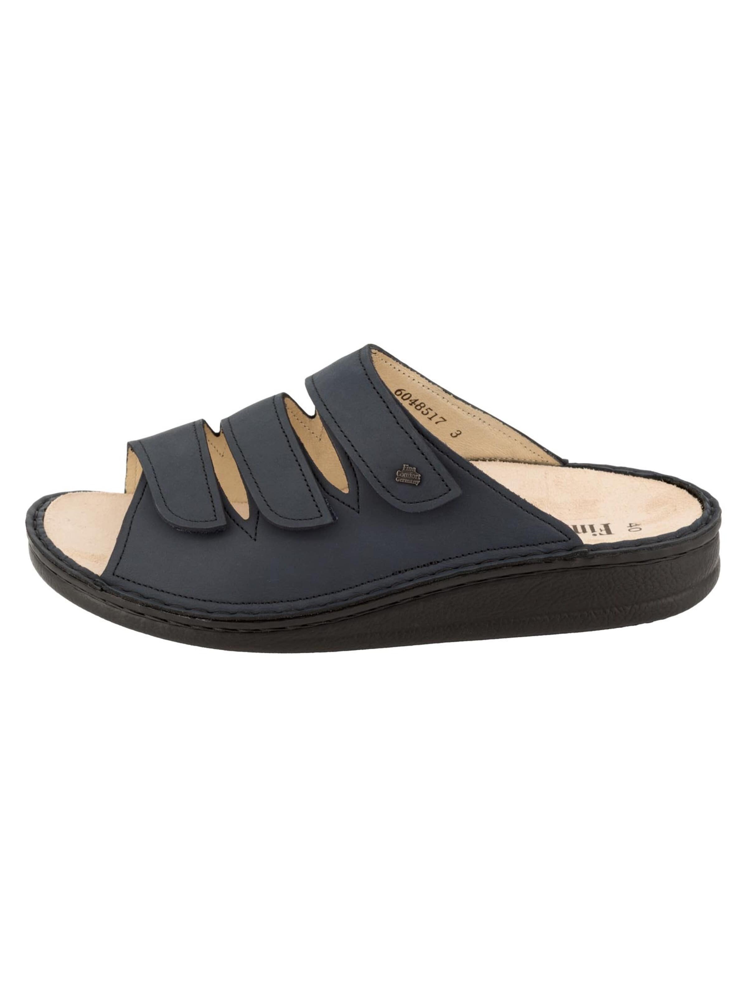 Finn Comfort Mules 'Korfu' in Blue