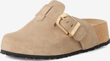 Mule Tamaris en beige : devant