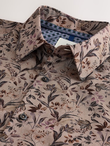 Coupe regular Chemise Next en marron