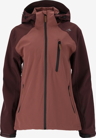 Gipfelglück Outdoor Jacket 'Annie' in Red: front