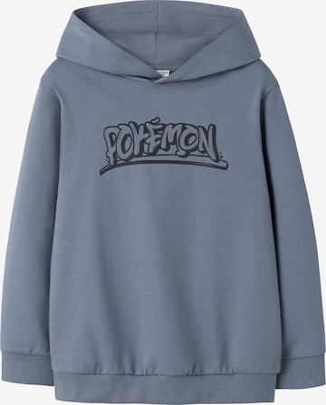 NAME IT Sweatshirt 'NKMNim Pokemon' in Blue: front