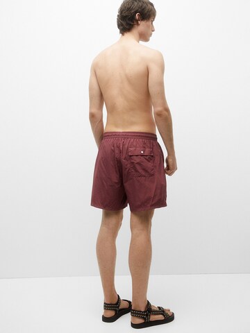 Pull&Bear Zwemshorts in Rood