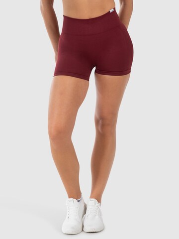 Smilodox Tapered Sportbroek ' Cetrina Pro ' in Rood: voorkant