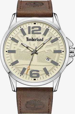 Montre à affichage analogique TIMBERLAND en beige : devant