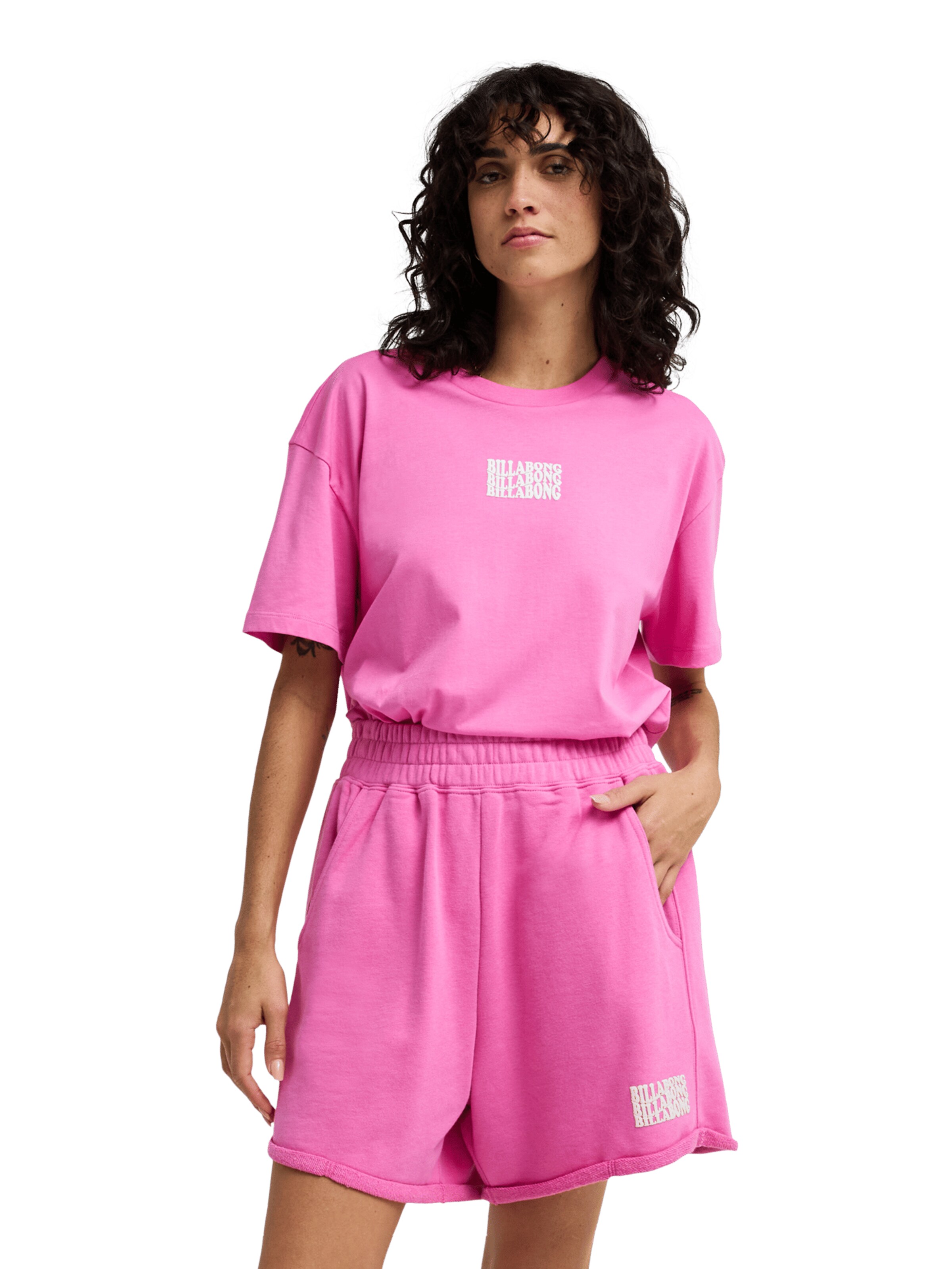 BILLABONG Pants 'So Typical' in Pink: front