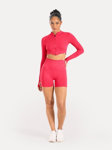 Coupe slim Pantalon de sport 'Phelia' Smilodox en rose