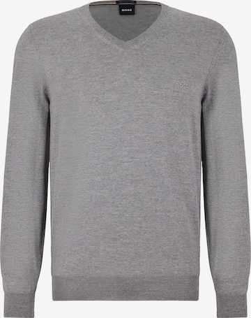 BOSS Sweater in Grey: front