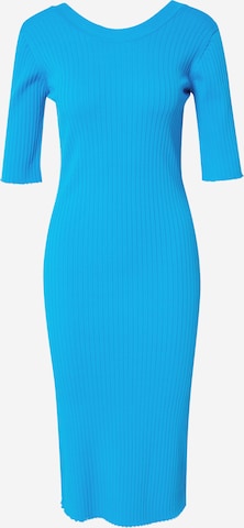 JUST FEMALE Kötött ruhák 'Fresh' - kék: elől
