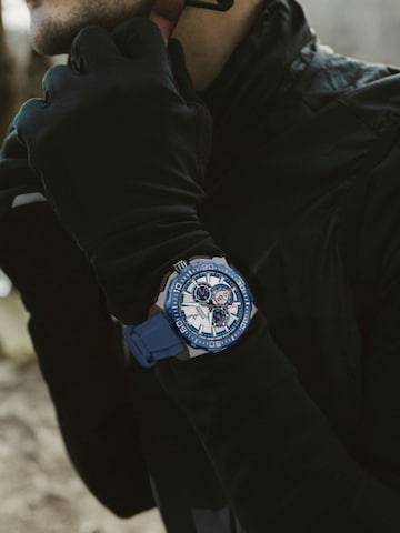 Montre à affichage analogique 'Chrono Bike' FESTINA en bleu