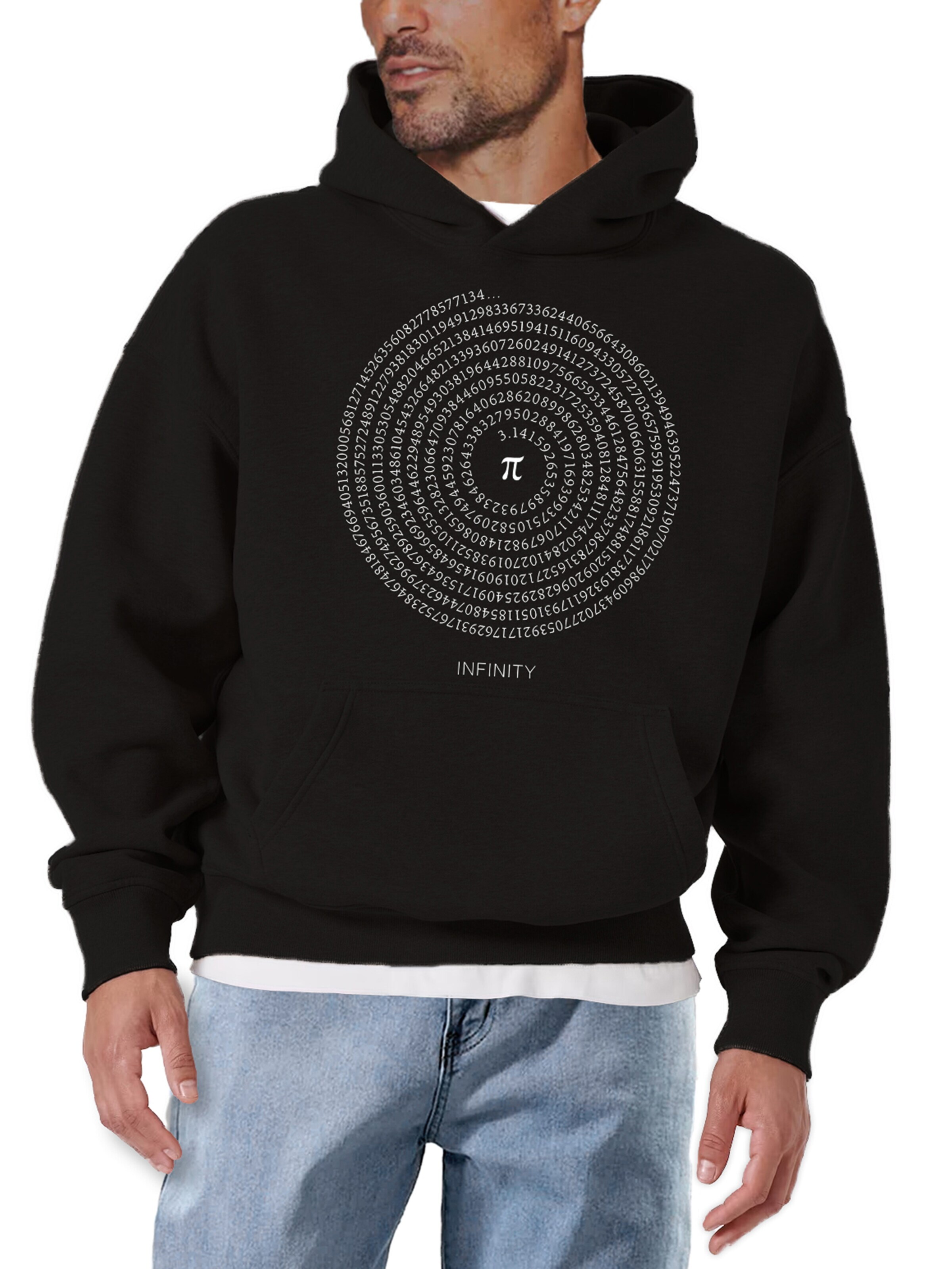 MAKAYA Sweatshirt in Black: front
