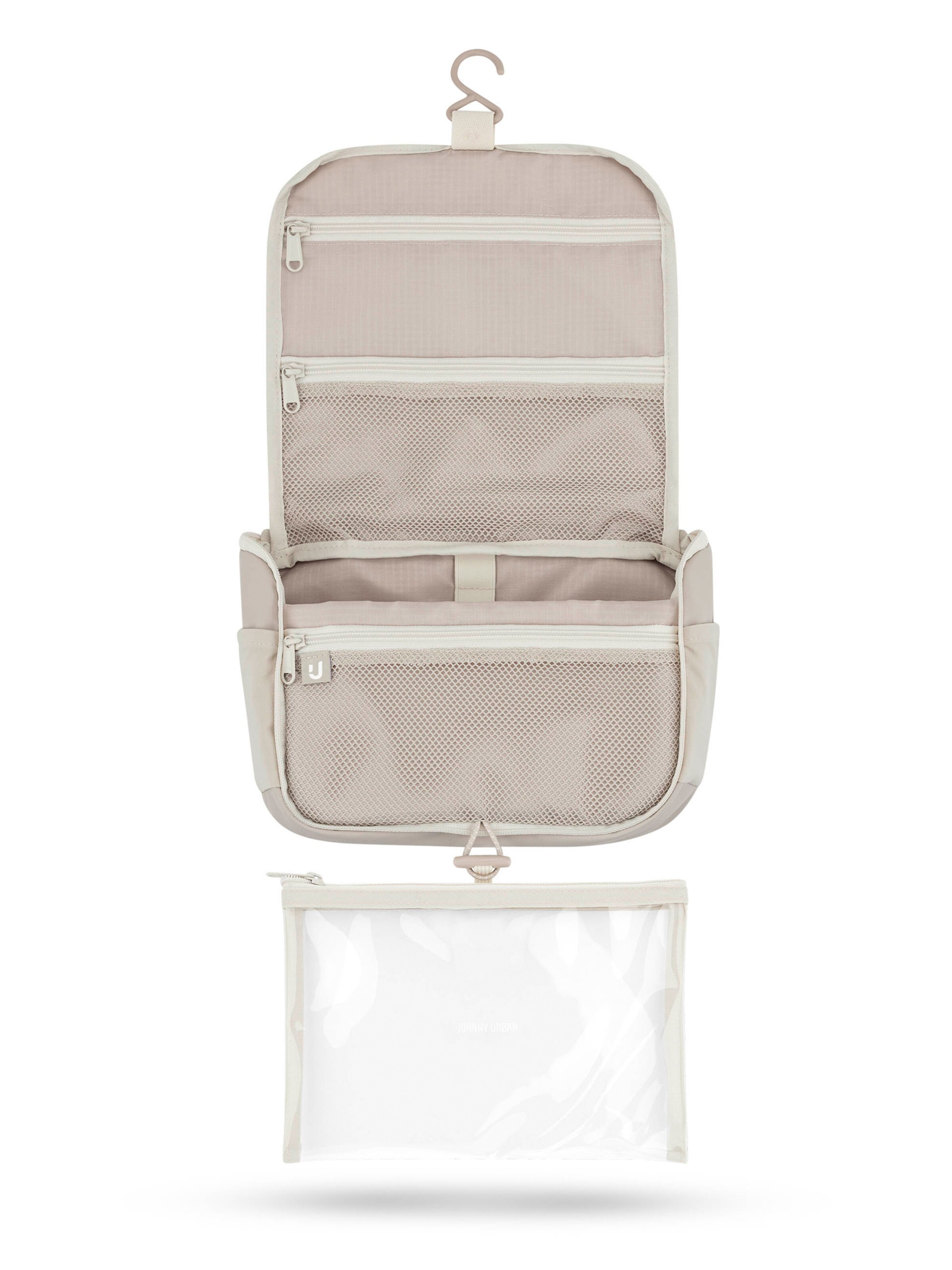 Johnny Urban Toiletry Bag 'Logan' in Beige