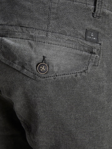 Effilé Pantalon cargo 'PAUL' JACK & JONES en noir