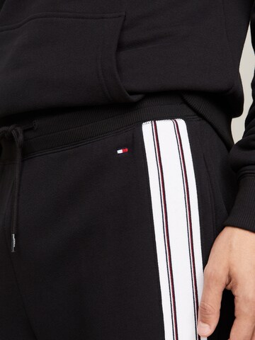 TOMMY HILFIGER Tapered Pants in Black