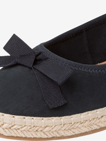 TAMARIS Espadrilky – modrá