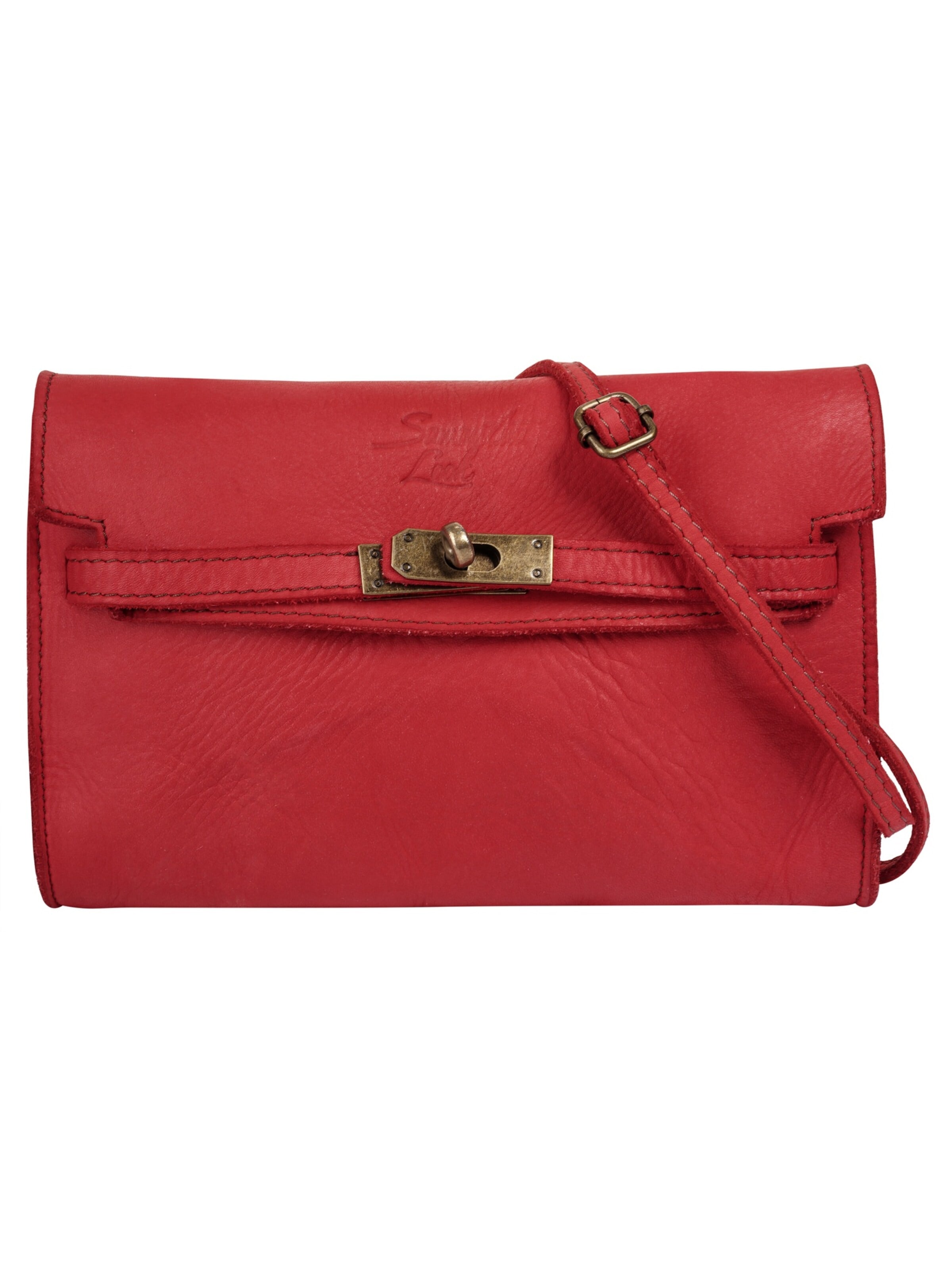 Samantha Look Crossbody Bag in Red: front