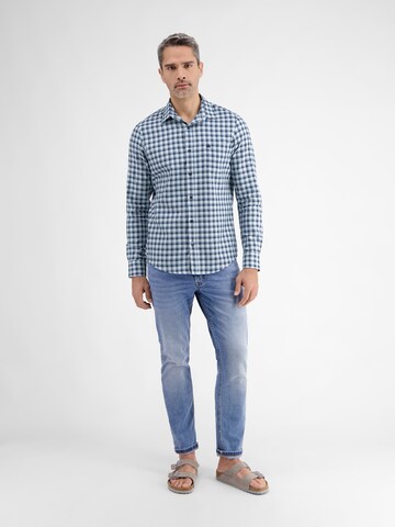 LERROS Regular fit Button Up Shirt in Blue