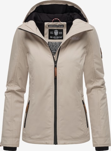 MARIKOO Tussenjas 'Brombeere' in Beige: voorkant