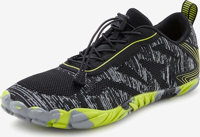 Sportbačiai be auliuko iš JOHN DEVIN, spalva – neoninė žalia / juoda / margai juoda / balta, Prekių apžvalga