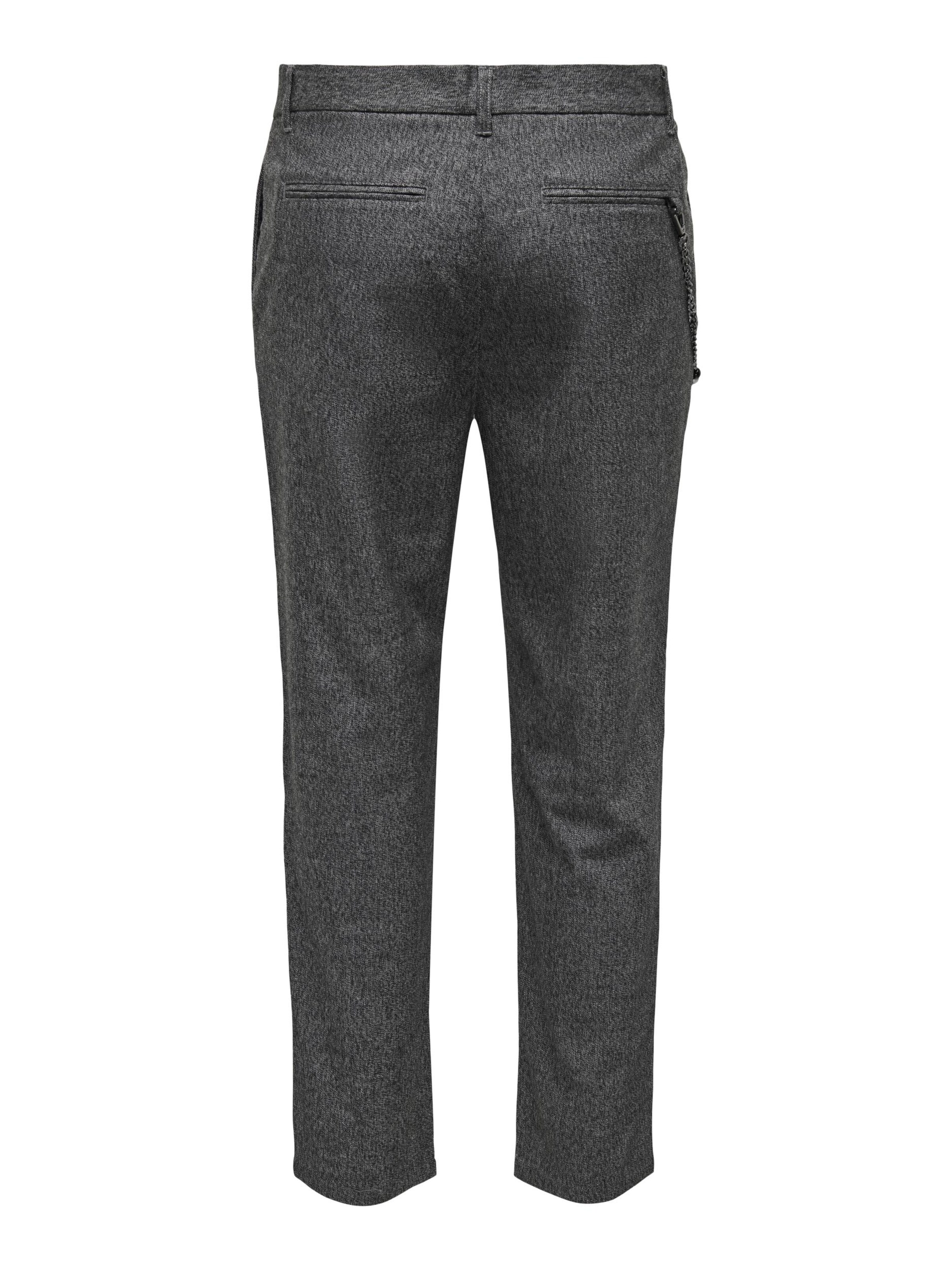 Effilé Pantalon à pince 'LOU' Only & Sons en gris