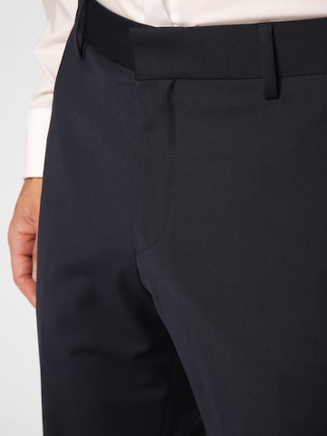 BOSS Black Slimfit Hose 'Genius' in Blau