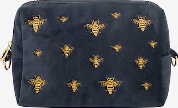 NALì Make up tas 'BEE' in Blauw: voorkant