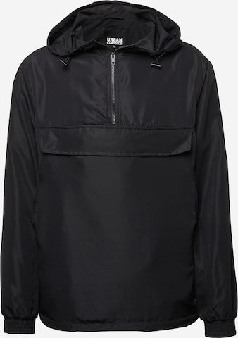 Urban Classics Between-Season Jacket in Black: front