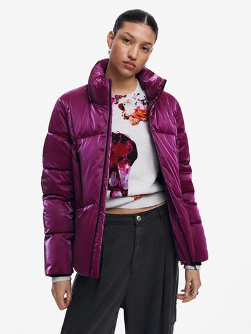 Desigual Zimná bunda - Červená