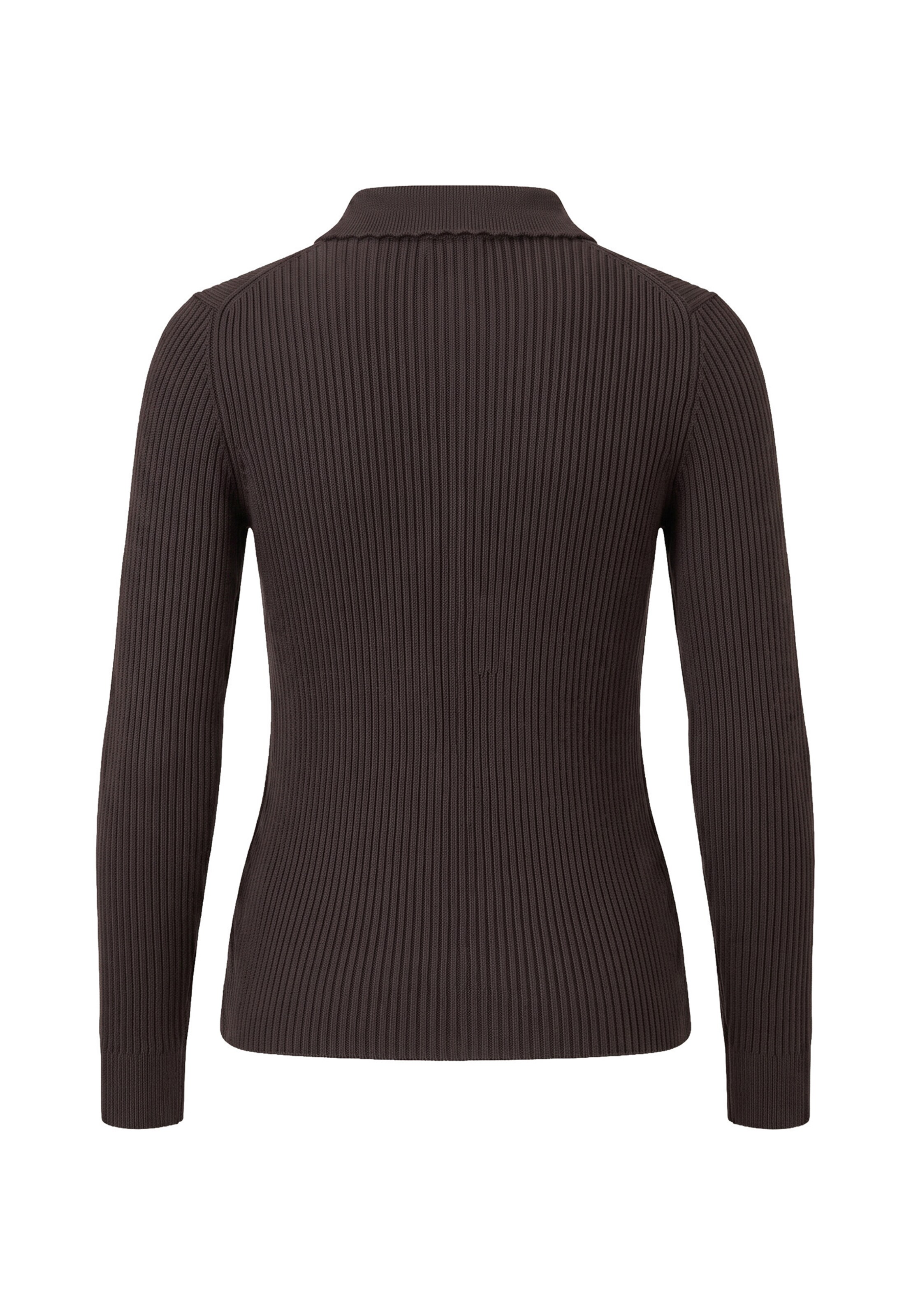 DRYKORN Knit Cardigan 'ARHANYA' in Brown