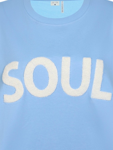 ze-ze Shirt 'Esme 027'‌‌‌‌‌‌‌‌ in Blau