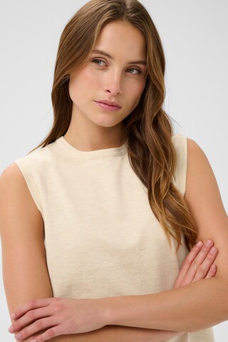 SAINT TROPEZ Sweater 'MilaSZ' in Beige