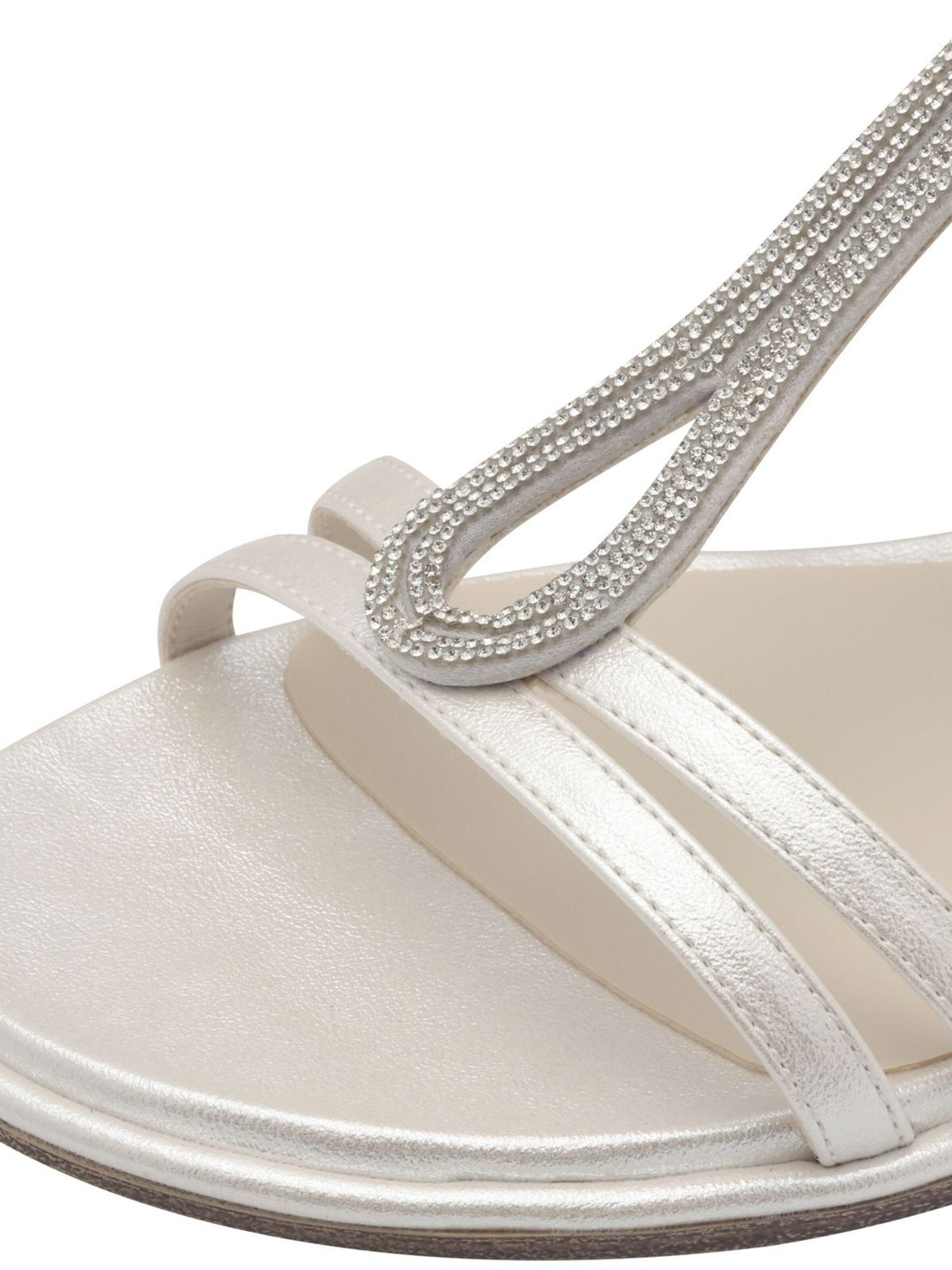 Tamaris Sandalen met riem in Wit