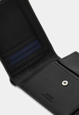 GUESS Wallet 'Sidney' in Black