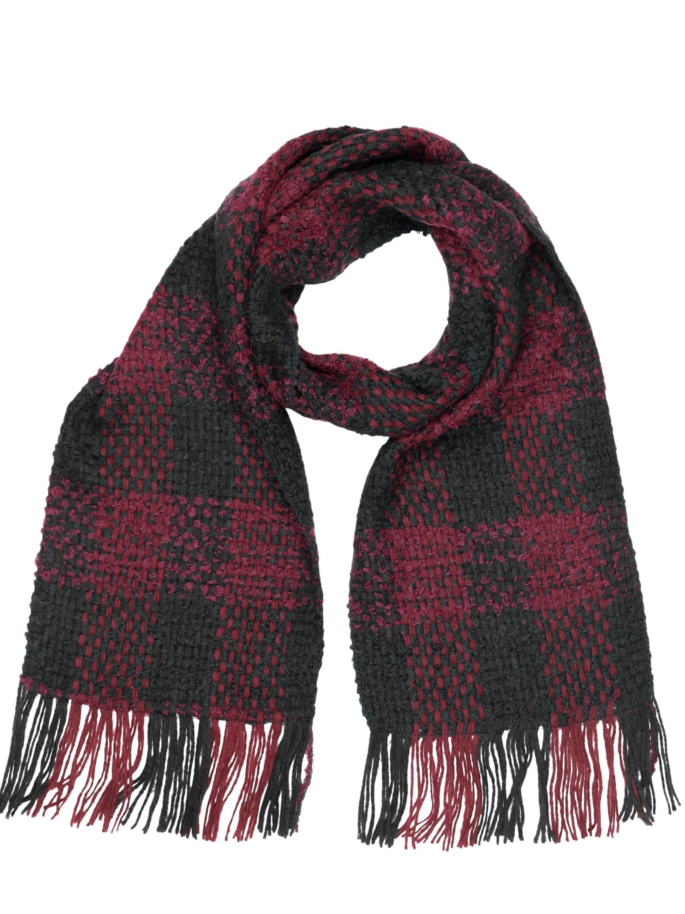 COLLEZIONE ALESSANDRO Scarf 'Formula' in Red