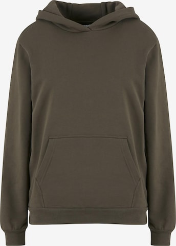 Urban Classics Sweatshirt in Groen: voorkant