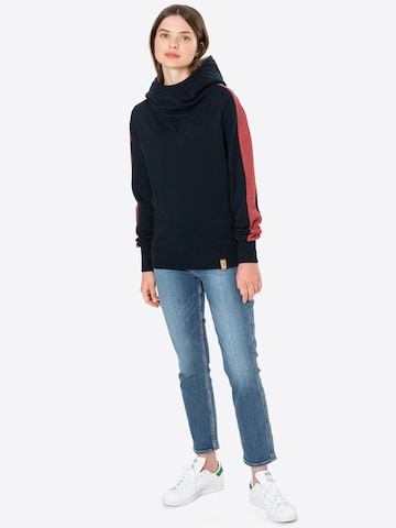 Fli Papigu Sweatshirt 'Cute but Psycho' in Blauw