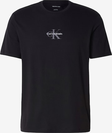 Calvin Klein Jeans Majica | črna barva: sprednja stran