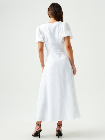 Sável Dress 'VIE' in White: back