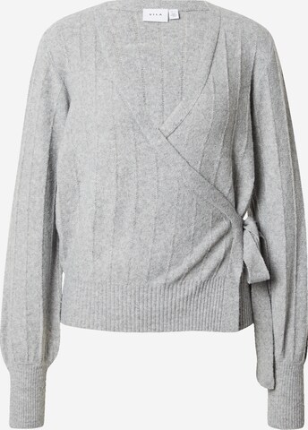 Cardigan 'TRINA' VILA en gris : devant