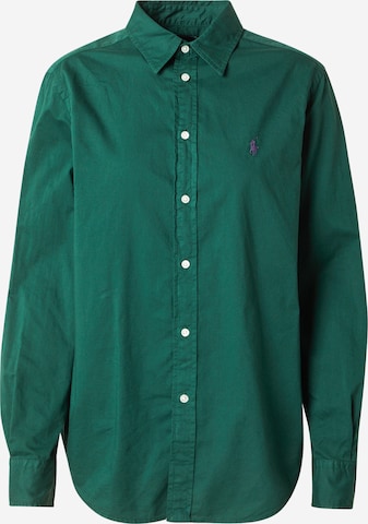 Polo Ralph Lauren Blouse in Dark Green ABOUT YOU